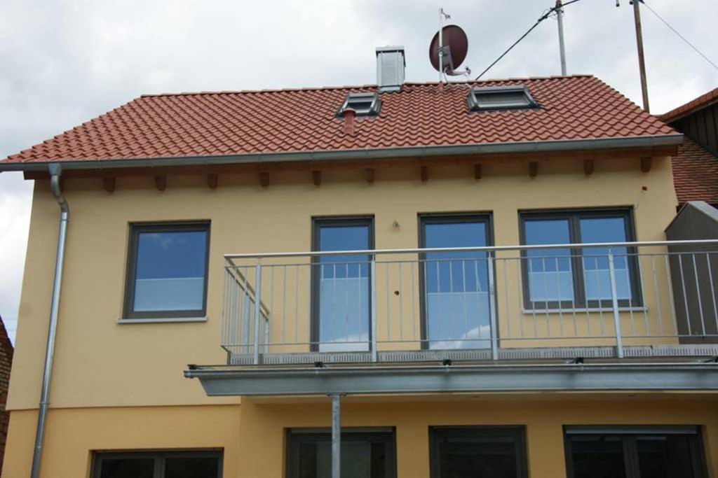 Ferienwohnung 'Burgblick' Wertheim Exterior foto